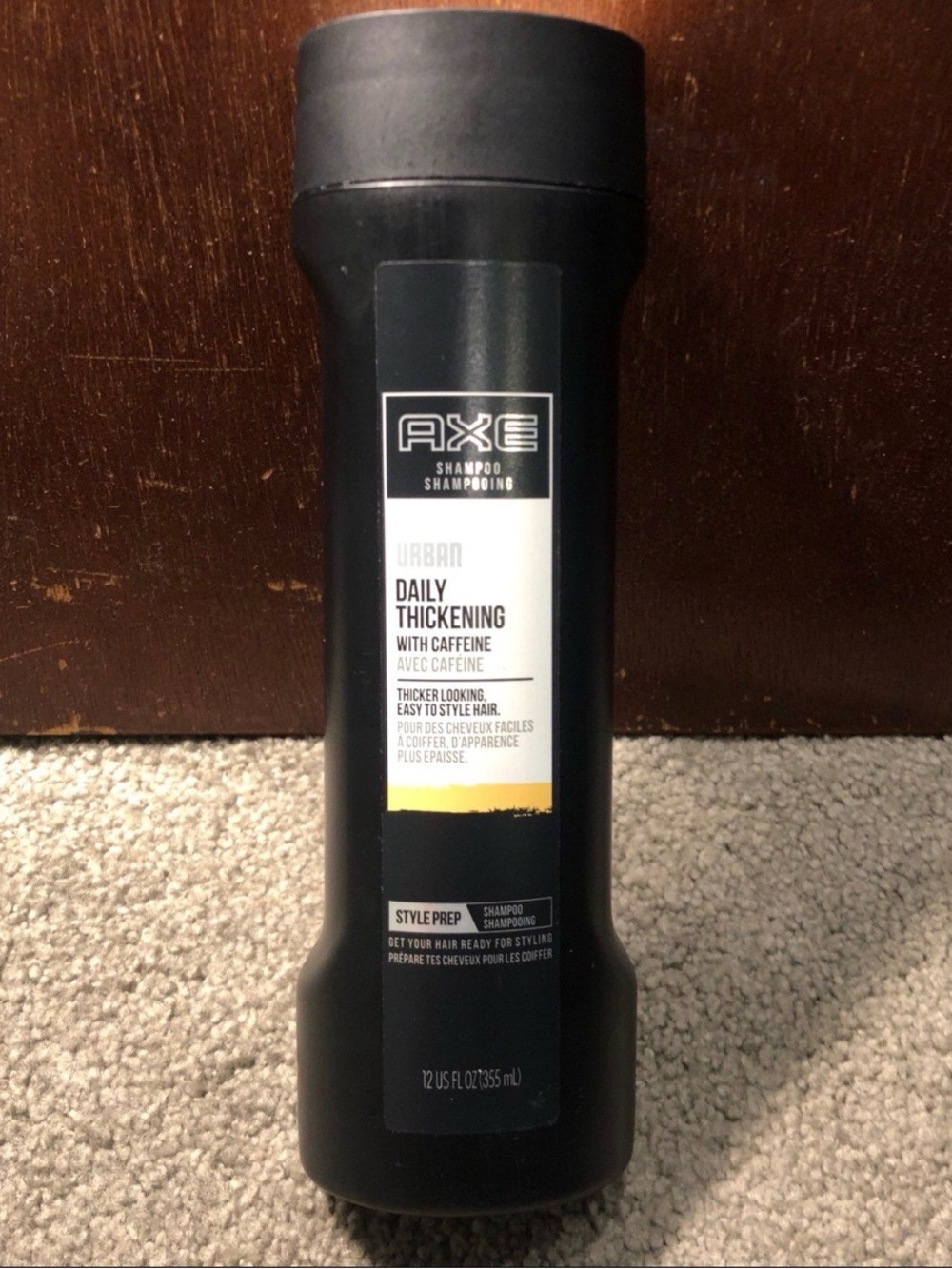 AXE Urban Daily Thickening Shampoo with Caffeine, Thicker Looking, 12oz